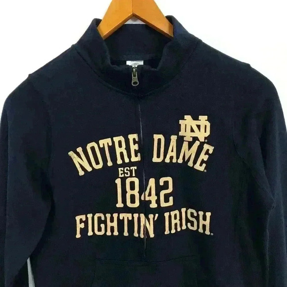 Notre Dame Fight Fightin Irish Women M Pullover - Picture 2 of 6